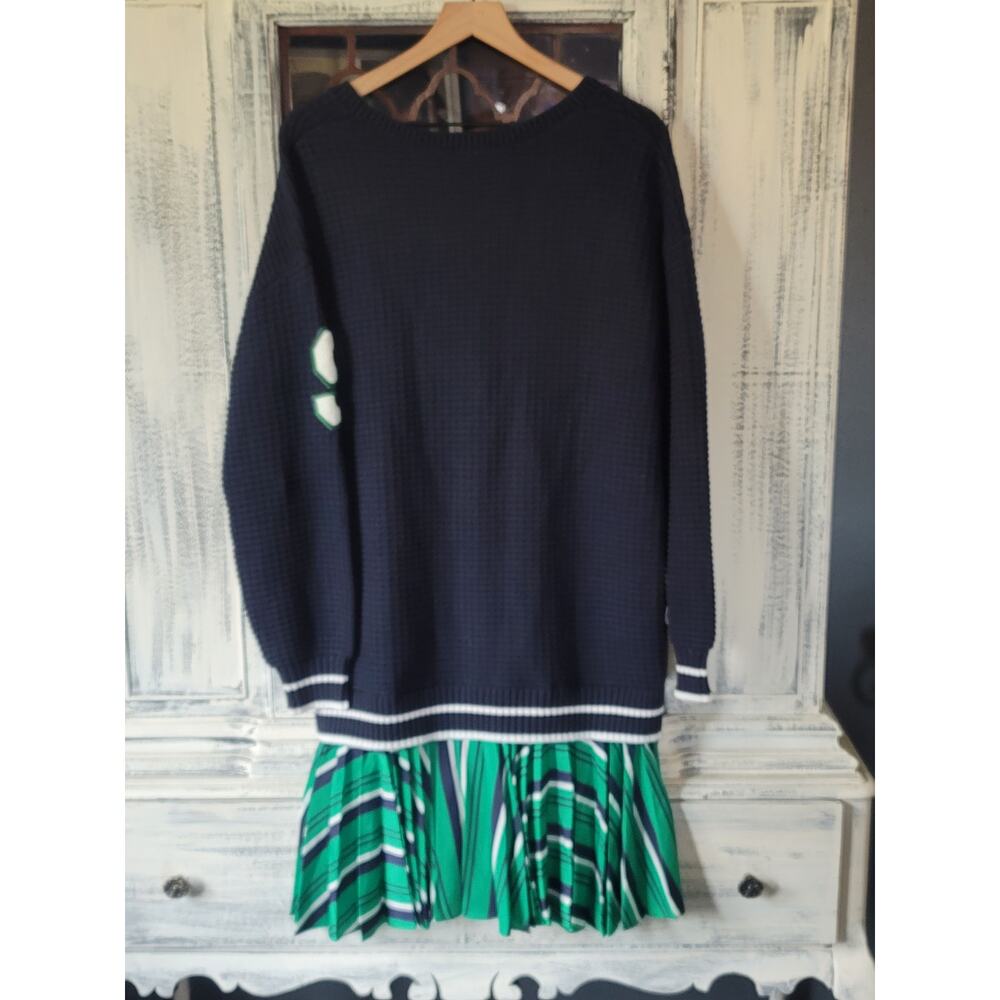 Anthropologie Varsity Twofer Cardigan Sweater - New XL - Picture 7 of 7